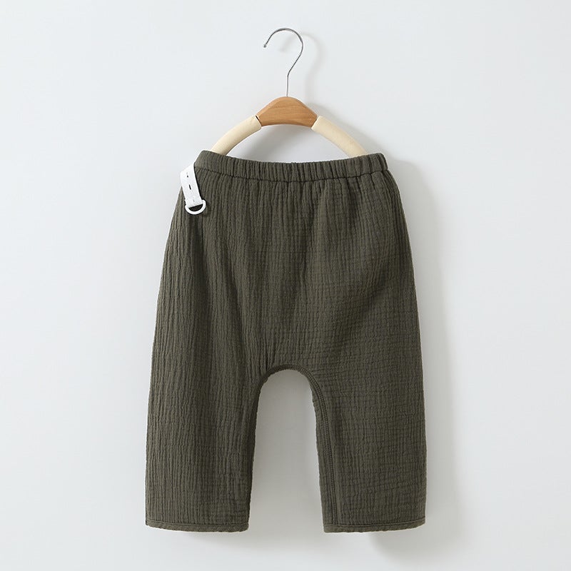 Baby Diaper Pants Waterproof Leak-Proof Nappy Training Pants Cotton Children'S Nocturia Artifact Pants For Baby Boys And Girls - Image 1