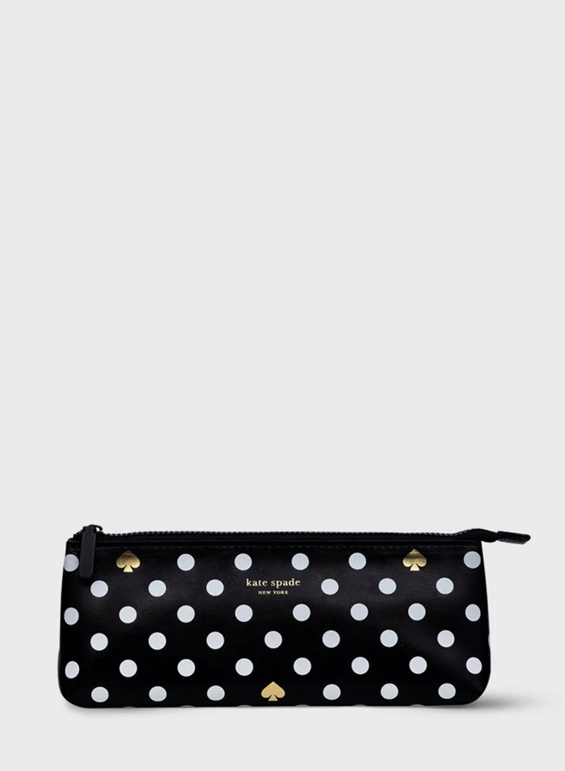 Kate Spade Polka Dot Pencil Case