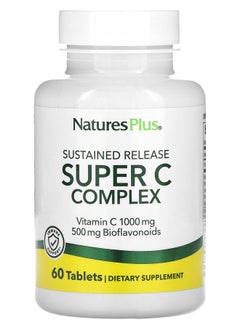 NaturesPlus Sustained Release Super C Complex 60 Tablets 
