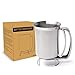 Miecux Miecux Stainless Steel Pancake Cupcake Batter Dispenser - Great for Cupcakes Belgian Waffles Crepes Muffin Baking  - Image 2