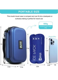 VUELO Travel Carrying Case Insulated Cooling Bag With 2 Ice Packs  - Image 2