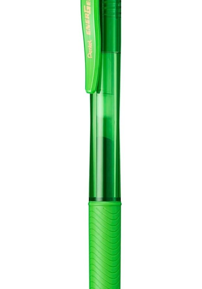 بنتل قلم جل قابل للسحب من Pentel EnerGel-X - أخضر ليموني - Image 1