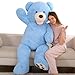 MaoGoLan Giant Teddy Bear Plush 5ft Cute Valentines Teddy Bear Stuffed Animal with Smiling Face Gift for Girlfriend Boyfriend Wife on AnniversaryChristmas Long Distance - Image 2