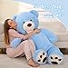 MaoGoLan Giant Teddy Bear Plush 5ft Cute Valentines Teddy Bear Stuffed Animal with Smiling Face Gift for Girlfriend Boyfriend Wife on AnniversaryChristmas Long Distance - Image 4