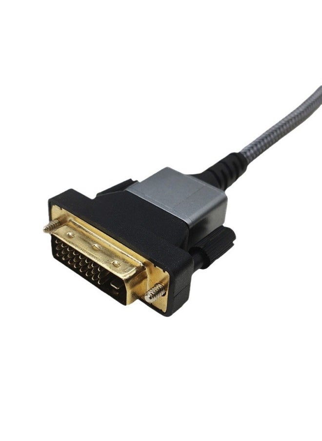 Generic DVI Line Male-to-male Data Line Dual Conversion Head Video Data Line Computer Audio Line Pure Copper HD Extension Line-Line Length:1.8M  - Image 5