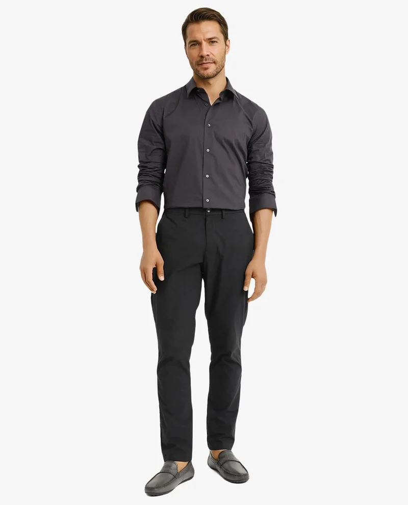 Rare Rabbit Men's Cotton Stretch Shirt