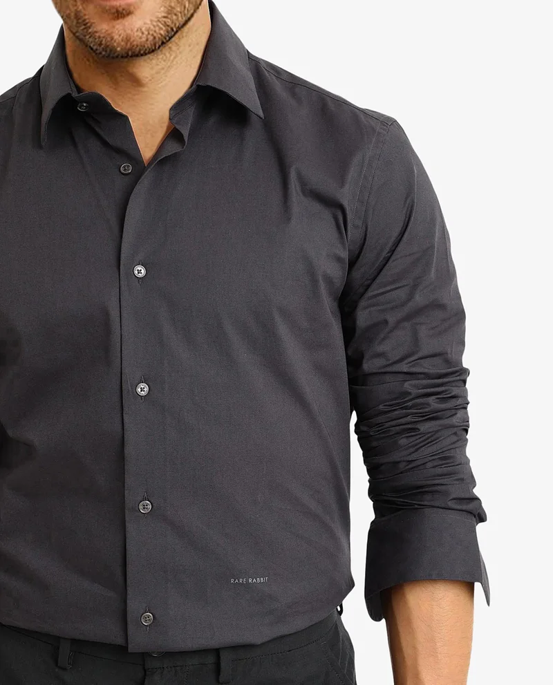 Rare Rabbit Men's Cotton Stretch Shirt