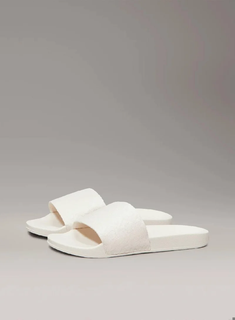 CALVIN KLEIN Logo Jacquard Sliders