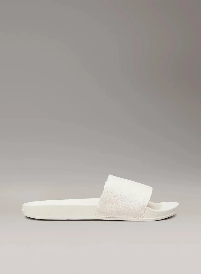 CALVIN KLEIN Logo Jacquard Sliders