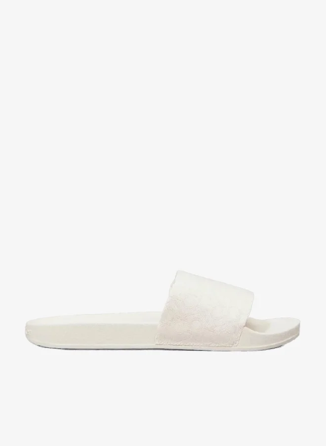 CALVIN KLEIN Logo Jacquard Sliders