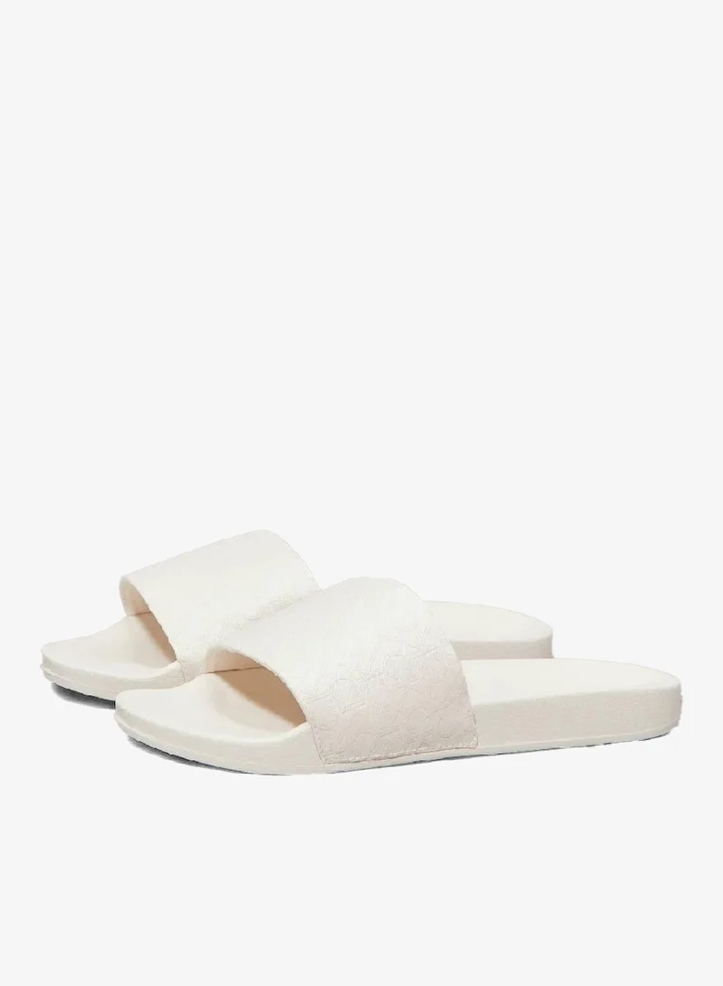 CALVIN KLEIN Logo Jacquard Sliders