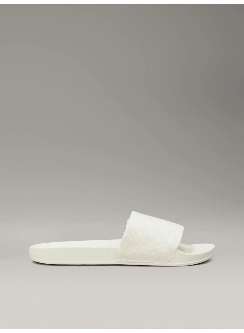 Calvin Klein Logo Jacquard Sliders