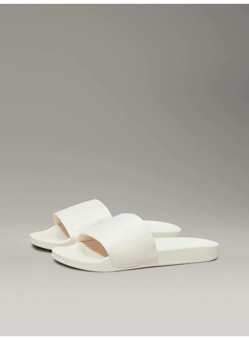 Calvin Klein Logo Jacquard Sliders