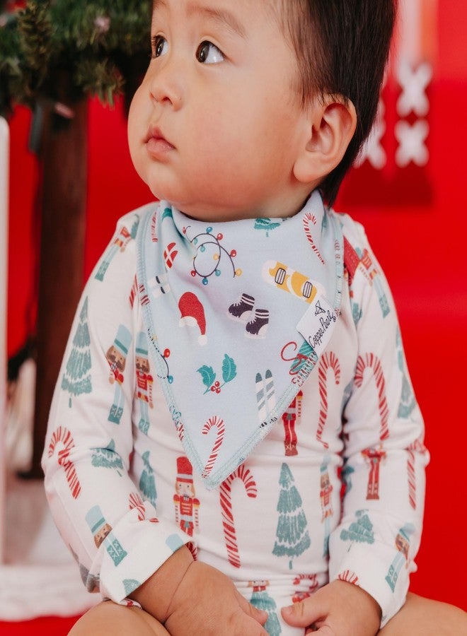 Copper Pearl Baby Bibs for Baby Boy or Girl – Bandana Drool Bibs for Teething, Absorbent Bibs for Eating, Newborn to Toddler, 4 Pack, Gemma in Tan - Image 4