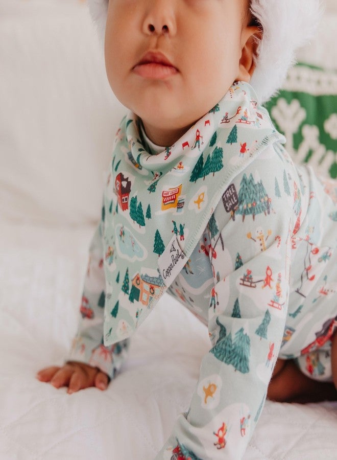 Copper Pearl Baby Bibs for Baby Boy or Girl – Bandana Drool Bibs for Teething, Absorbent Bibs for Eating, Newborn to Toddler, 4 Pack, Gemma in Tan - Image 3