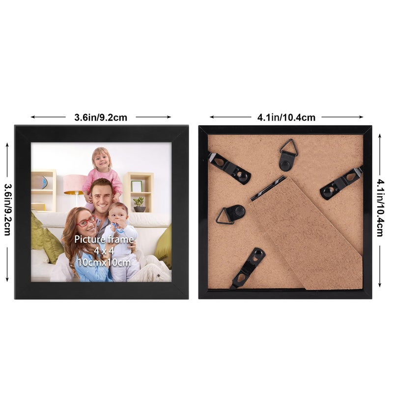 جيفت جاردن GiftGarden 3.5x5 إطار الصورة الأسود إطار الصورة الرفيعة 3 من 5 لعرض الجدار المنضة - Image 2