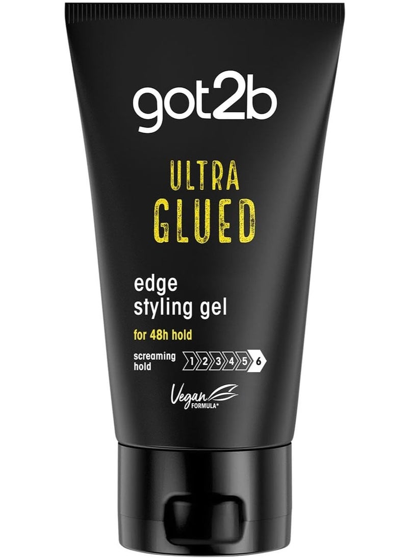 Got2B Schwarzkopf Ultra Glued Styling Gel for Edges, 150 ml