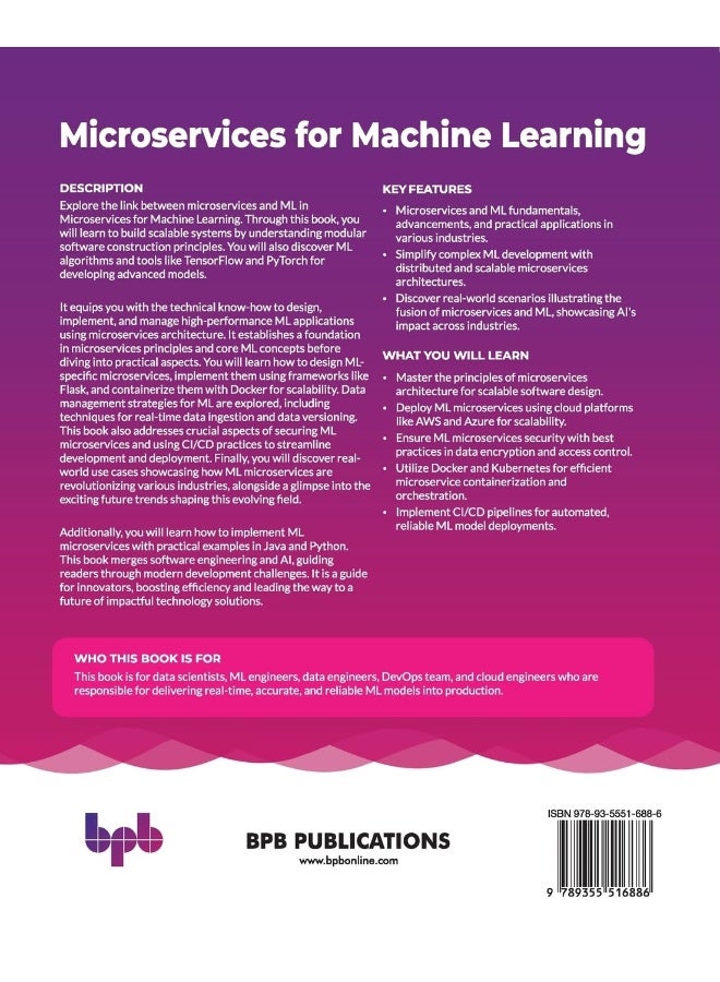 Microservices for Machine Learning: Design, implement, and manage high-performance ML - Image 2