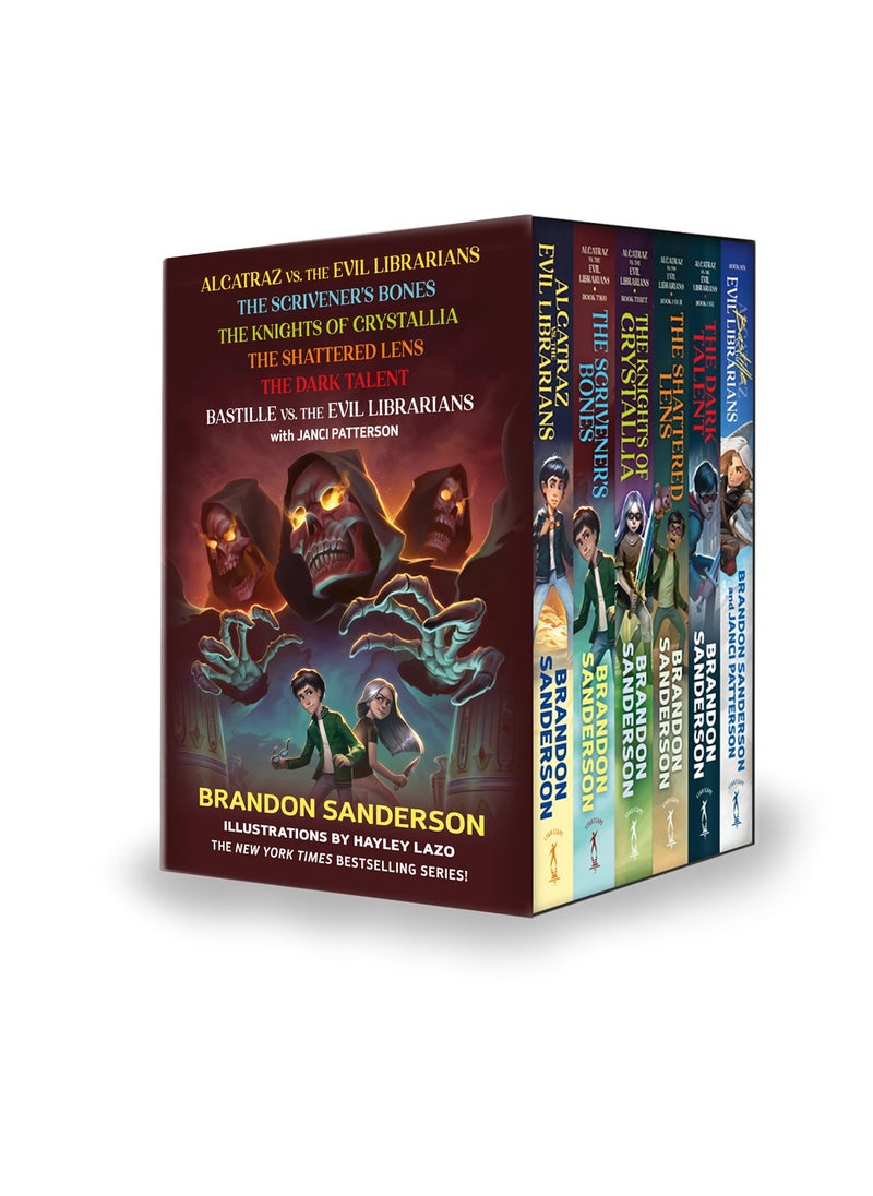 null - Alcatraz Versus the Evil Librarians TPB Boxed Set: Books 1-6 - Image 1
