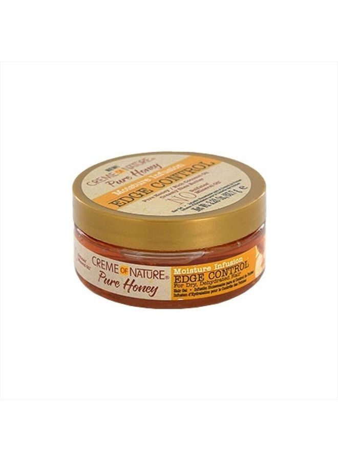 Creme of Nature Moisture Infusiuon Edge Control, Pure Honey, Coconut Oil and Shea Butter Formula, 2.25 Oz  - Image 2