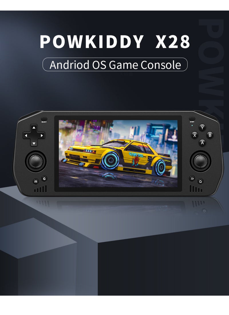Powkiddy - Powkiddy Powkiddy X28 Android 11 Unisoc Tiger T618 5.5 Inch Touch IPS Screen Handheld Retro Game Console Google Store - Image 1