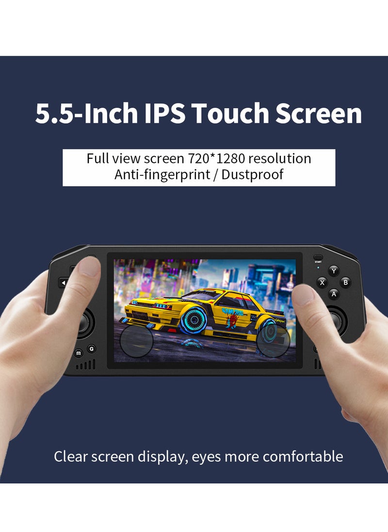 Powkiddy - Powkiddy Powkiddy X28 Android 11 Unisoc Tiger T618 5.5 Inch Touch IPS Screen Handheld Retro Game Console Google Store - Image 1