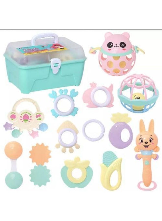 Happy Kiddo 11Pcs Baby Rattles 0-6 Months - Image 1