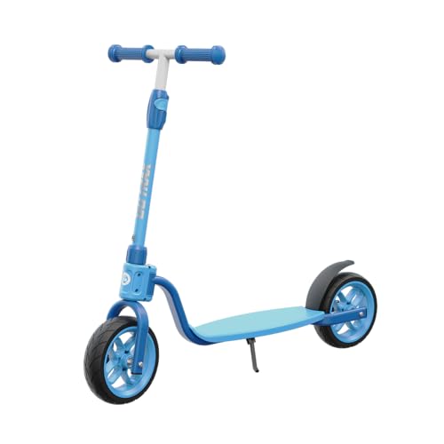 Gotrax KS8 Kick Scooter for Kids 5 Large 8 Wheels and Height Adjustable Handlebar Sturdy Wide Deck Rear Brake Detachable for Easy Storage 2 Wheels Kids Scooter Gift for Boys Girl Blue - Image 1