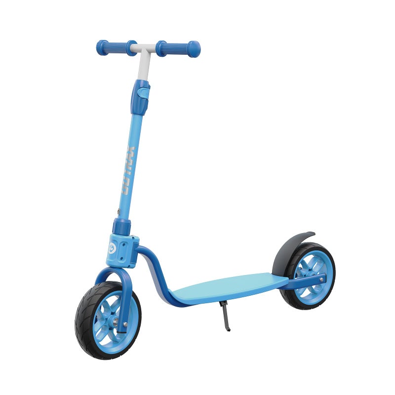 Gotrax KS8 Kick Scooter for Kids 5 Large 8 Wheels and Height Adjustable Handlebar Sturdy Wide Deck Rear Brake Detachable for Easy Storage 2 Wheels Kids Scooter Gift for Boys Girl Blue - Image 2