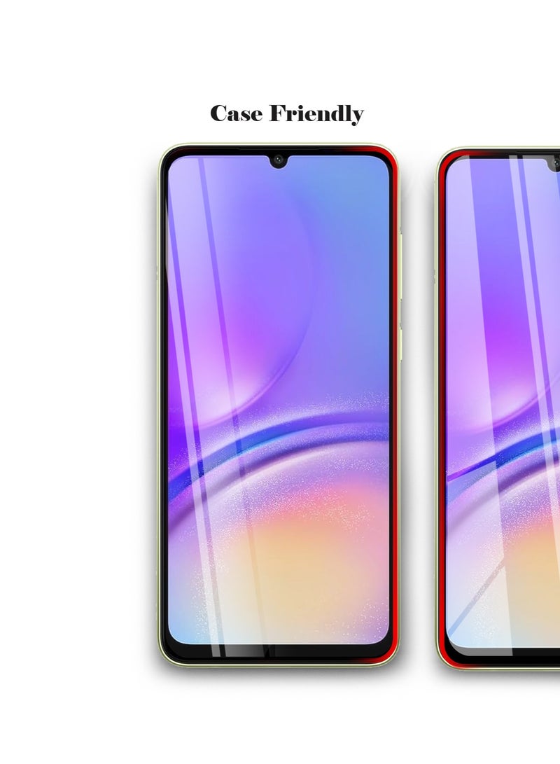 Techie حماية شاشة زجاجية مقواة 10 ساعات صلابة HD تغطي كاملة لجهاز سامسونج جالاكسي A05 - مضادة للخدوش، مضادة لبصمات الأصابع، وتكنولوجيا خالية من الفقاعات - Image 4