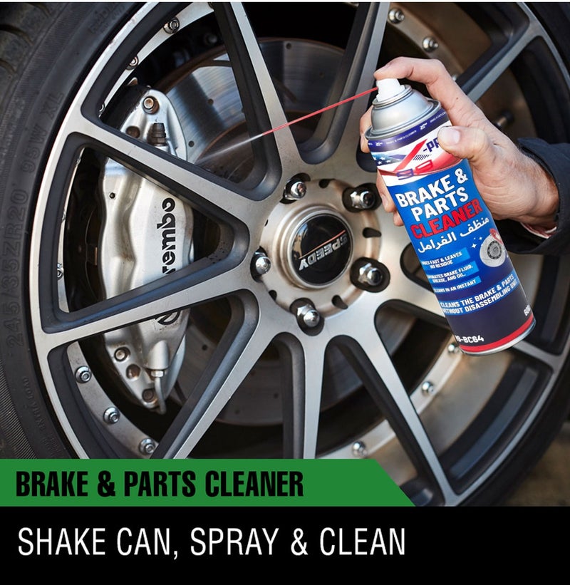 X Pro 99 X-PRO 99 Brake & Parts Cleaner Spray 600ml X99-BC64 Automotive Brake Disc Cleaner Fast Drying Residue Free Degreaser for Brake Pads Calipers Drums Rotors Removes Oil Grease Brake Fluid Dirt Dust Heavy Duty Maintenance Care Formula - Image 3