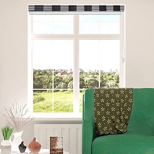 Fresh From Loom Premium Blinds for Window | Roller Horizontal Curtain Shades for Living Room Bedroom Home and Office | Roll Up Pulling Blinders (Brown, Size- Wide 90 cm x Long 140 Cm, Polyester) - Image 3