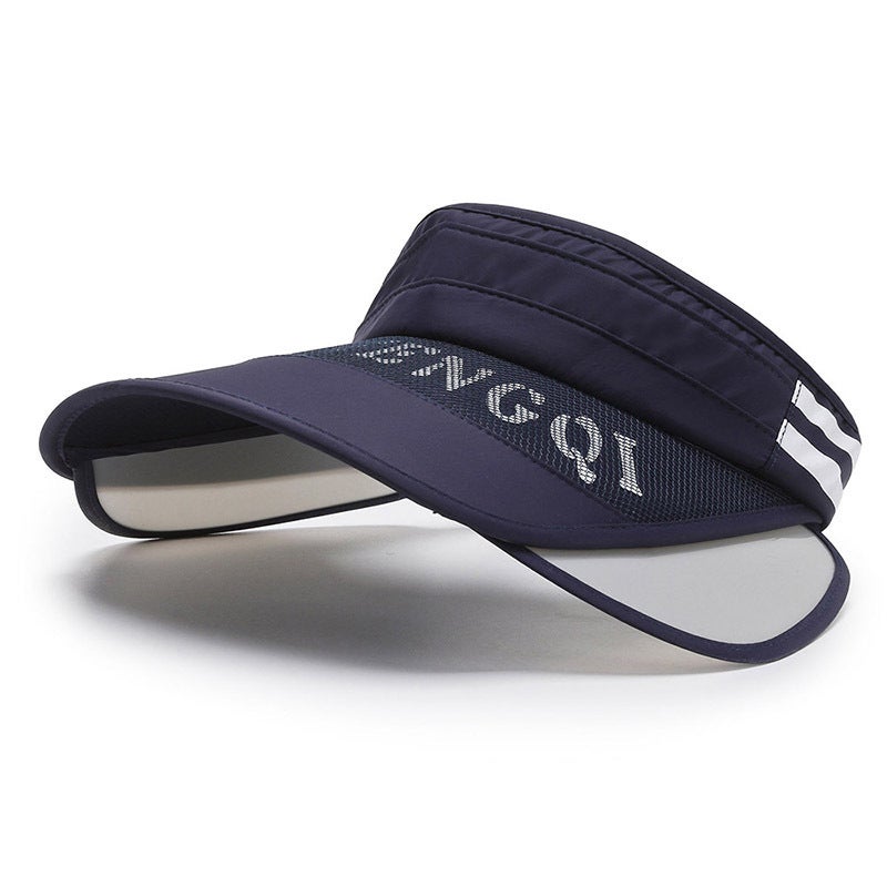Sun Visor Cap Unisex Fishing Large Brim UV Protection Hat - Image 1