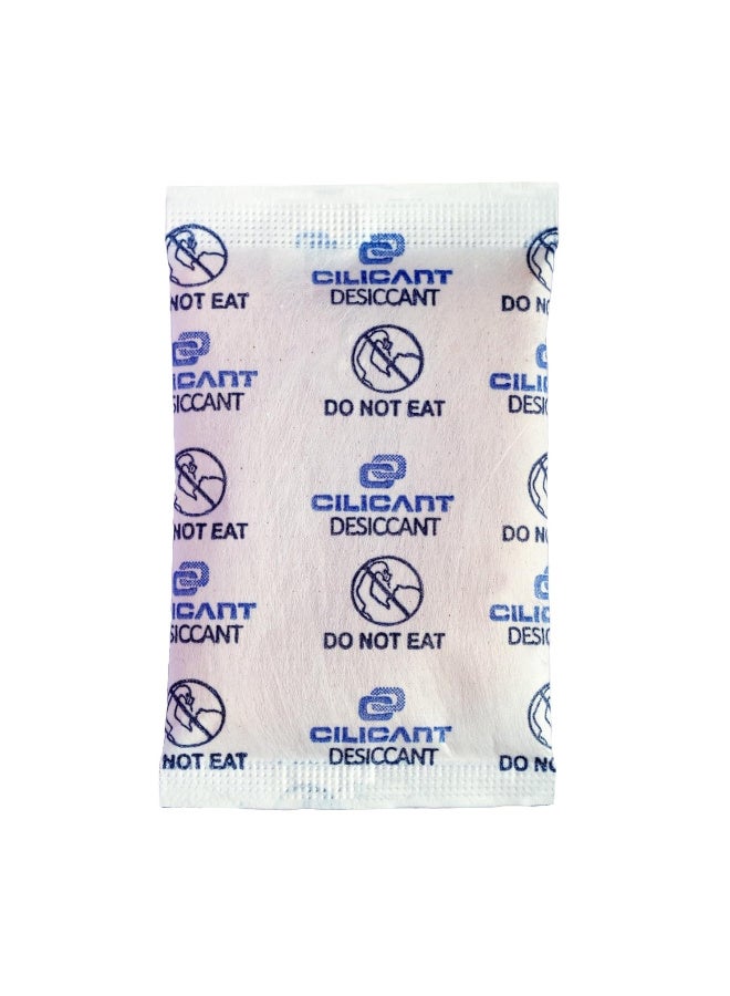 CILICAnT عبوات جل السيليكا من سيليكانت 5 جرام (80 قطعة) - مادة مجففة برتقالية اللون لامتصاص الرطوبة للأجهزة الإلكترونية والأدوات والوثائق والملابس والتخزين | عبوات مزيلة للرطوبة ومضادة للروائح والفطريات | 5 جرام × 80 = 400 جرام - Image 3