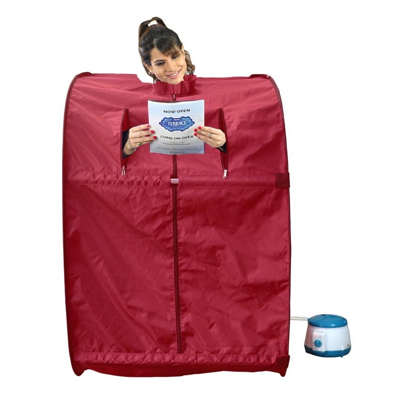Kawachi Kawachi Portable Steam Sauna Bath 15 Liter for Steam RoomsBathroomsSauna Cabin Detox Therapy Spa at Home - Image 5