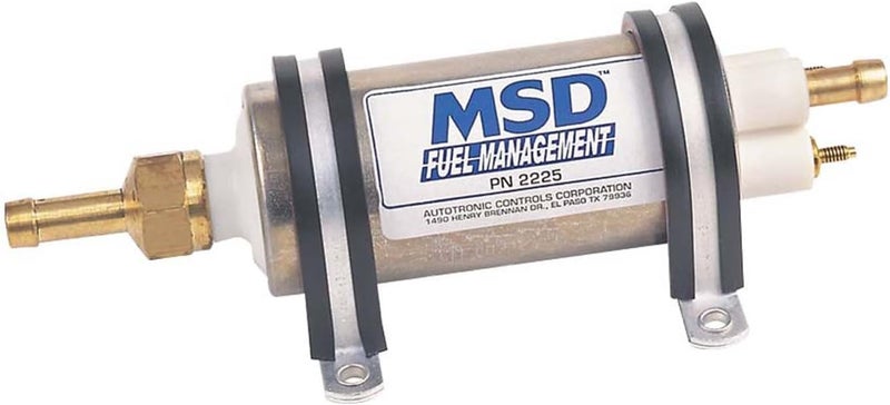 MSD High Pressure Electric Fuel Pump, 43 Gph