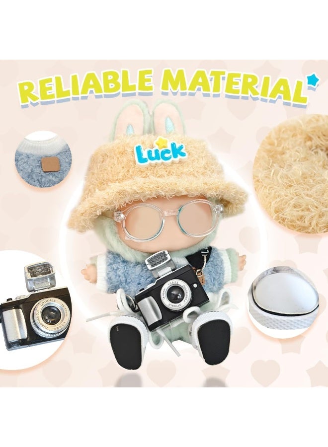 Labubu Doll Clothes Set for 15-17 cm Dolls – Cute & Unique Outfit Set & Accessories (Toy Not Included) - Image 3