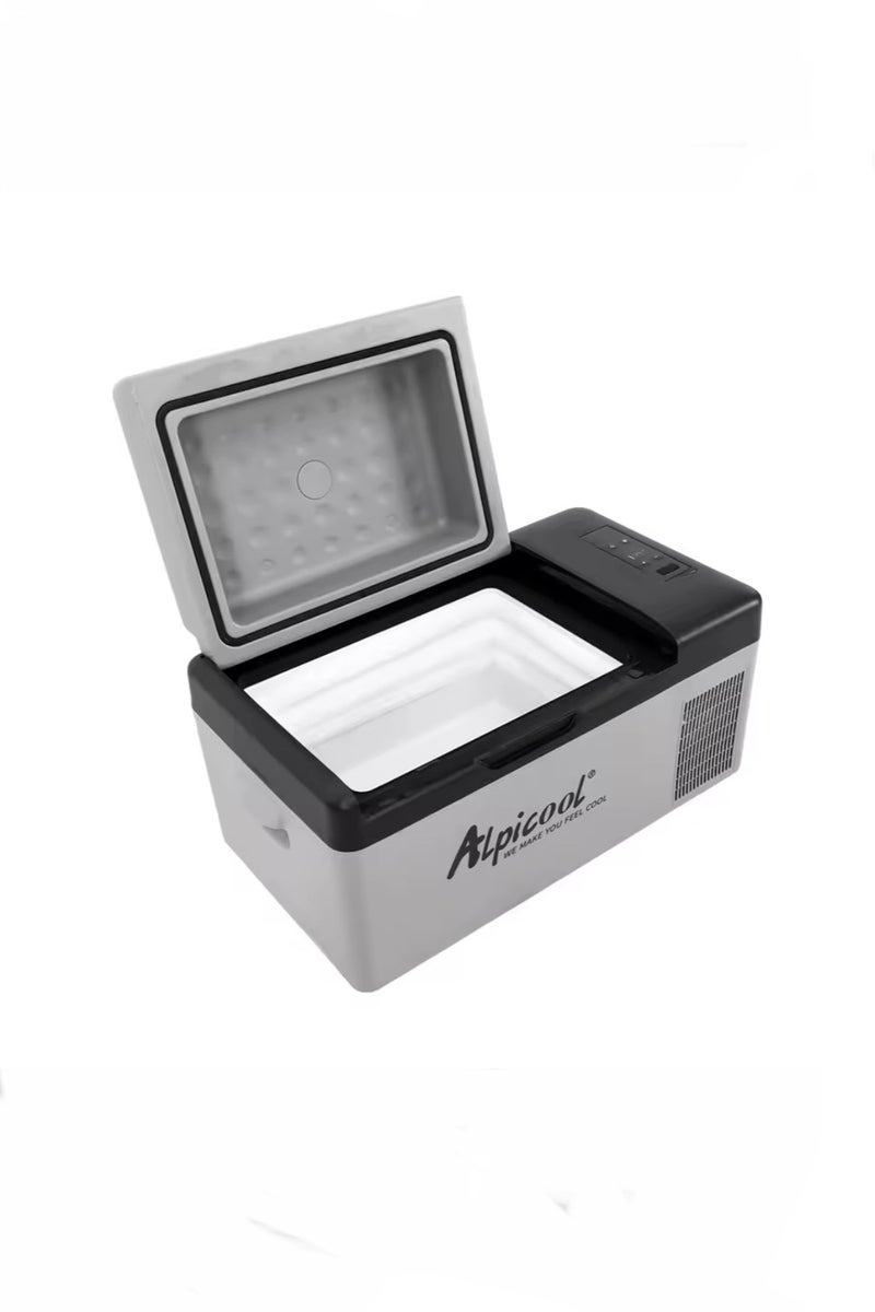Alpicool Alpicool 20L Mini Cooler Fridge 12/24V Compact Lightweight Compressor Electric Car Fridge Portable Refrigerator for Car - Image 5