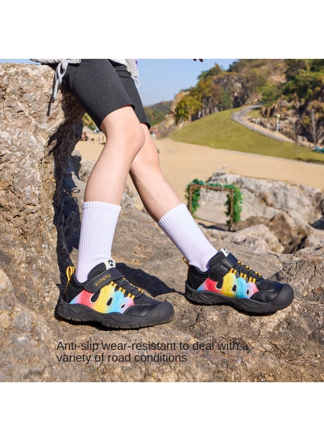 Men's And Women's Children's Sports Shoes, Autumn Outdoor Water Shoes, Fashionable And Versatile Infant Shoes, Comfortable And Breathable Mesh Kids' Shoes - Image 4