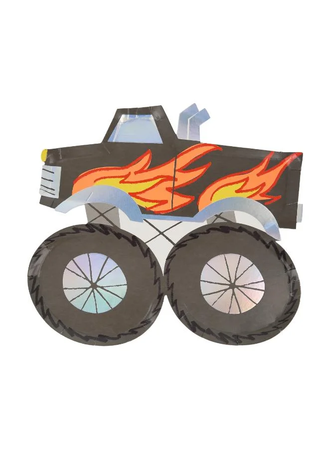 Meri Meri  Monster Truck Plates  | Best Price UAE