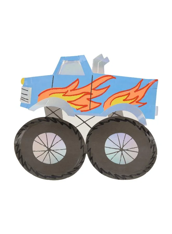 Meri Meri  Monster Truck Plates  | Best Price UAE