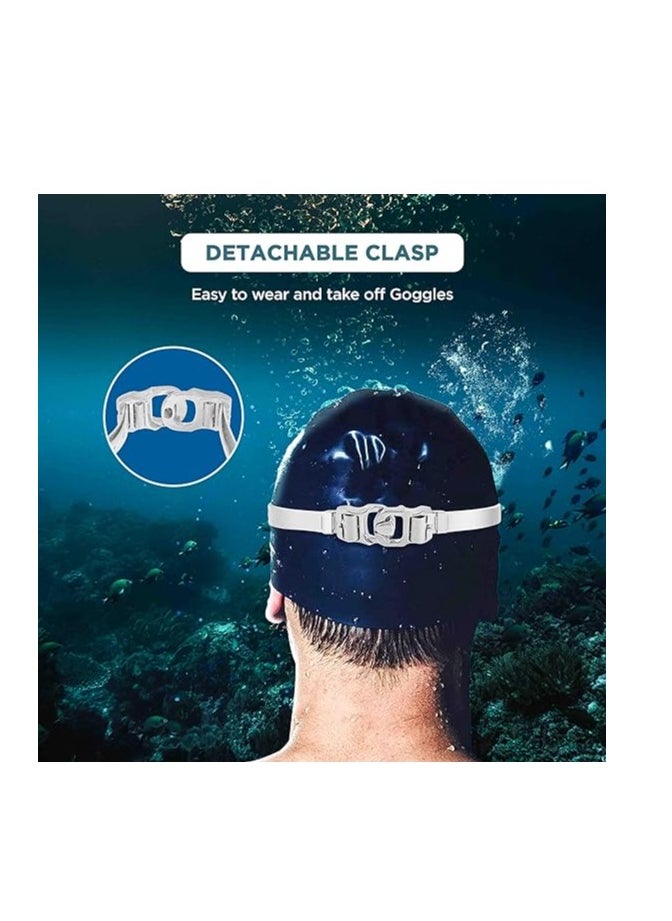 ENDLESS  - EL1007 Premium Swimming Goggle with Anti-Fog and UV Protection | Material : Silicon, PU | Stylish 180 Degree Wide View Glasses | Soft Silicone Gasket for Leak Proof | With Hard Case - Image 1