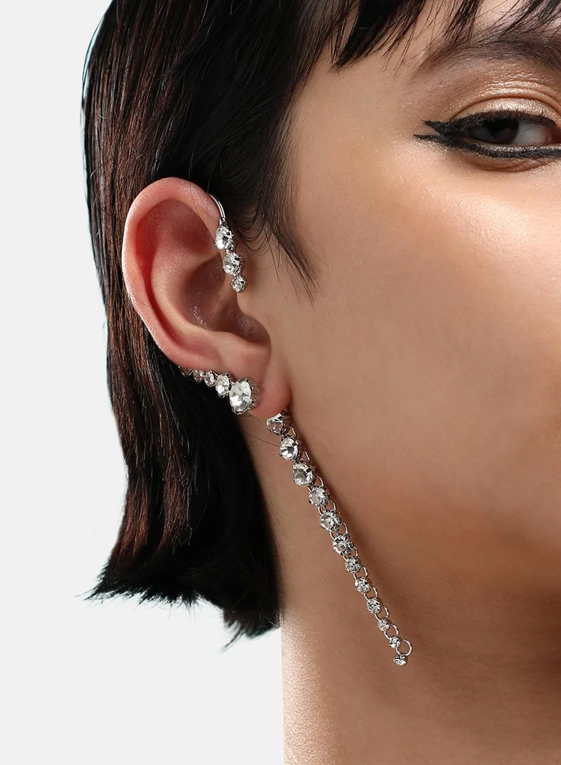 SOHI Western Artificial Cuff Earring Jewellery