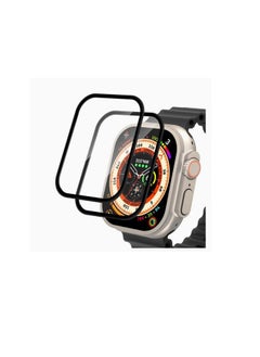 Compatible for Apple Watch Series 8 Ultra 49mm Screen Protector Film, Full Coverage Easy Installation Bubble-Free Screen Protector for iWatch Series 8 Ultra Apple Watch Ultra 49mm