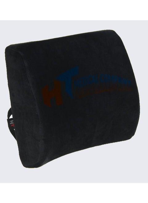 Memory Foam Back Support Pillow Cotton Pillow with Velvet Cover