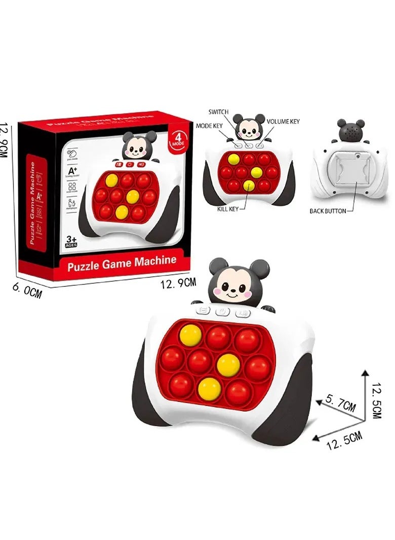 Generic - Quick Push Game Controller Fidget It Toys Handheld Game Fast Puzzle Game Machine Bubble Pushing Toy for Stress Relief for Adults and Kids - Image 1