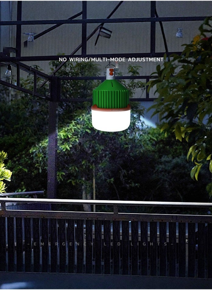 MODI Rechargeable LED Emergency Bulb High  Capacity Battery Portable Outdoor Camping Light for Desert Trips and Home Power Outage, 8000K - Image 5