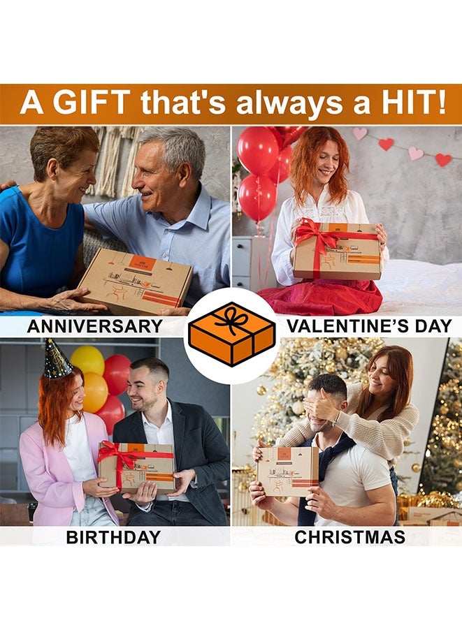 Muyixin محطة شحن هاتف خشبية للرجال - ملحقات المكتب ومنظم مساحة العمل - منظم طاولة السرير - هدايا عيد الميلاد للرجال أو الآباء - فكرة للاحتفال بالذكرى السنوية - حامل مفاتيح - حامل ساعة (بني) - Image 3