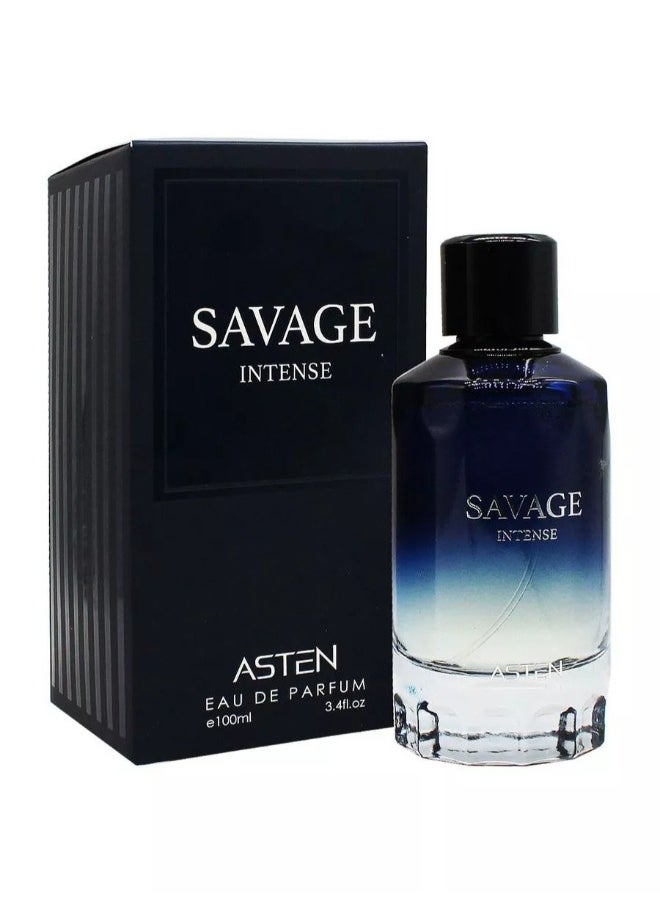 ASTEN - Savage Intense Eau de Parfum for Men - 100ml | A Unique Blend of Citrus, Spices & Woods - Image 1