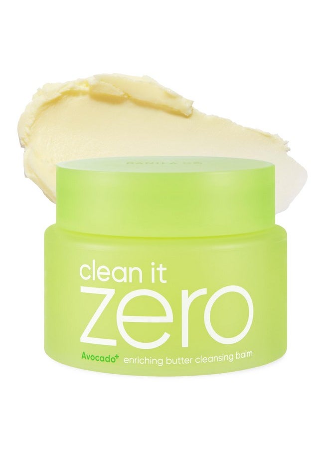 Banila Co BANILA CO Clean It Zero Enriching Butter Cleansing Balm | 2-in-1 Deep Cleanse & Hydrating Mask for Moisturized Skin | Removes Waterproof Makeup & SPF | Cleansing Oil For Dry Skin (100ml/3.38 oz)  - Image 1